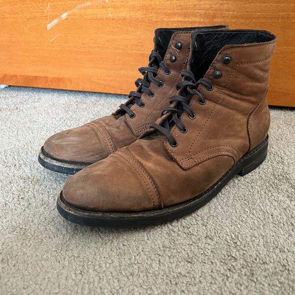 Men’s Thursday Boot Company Captain Boots Style Terracotta - Picture 2 of 6